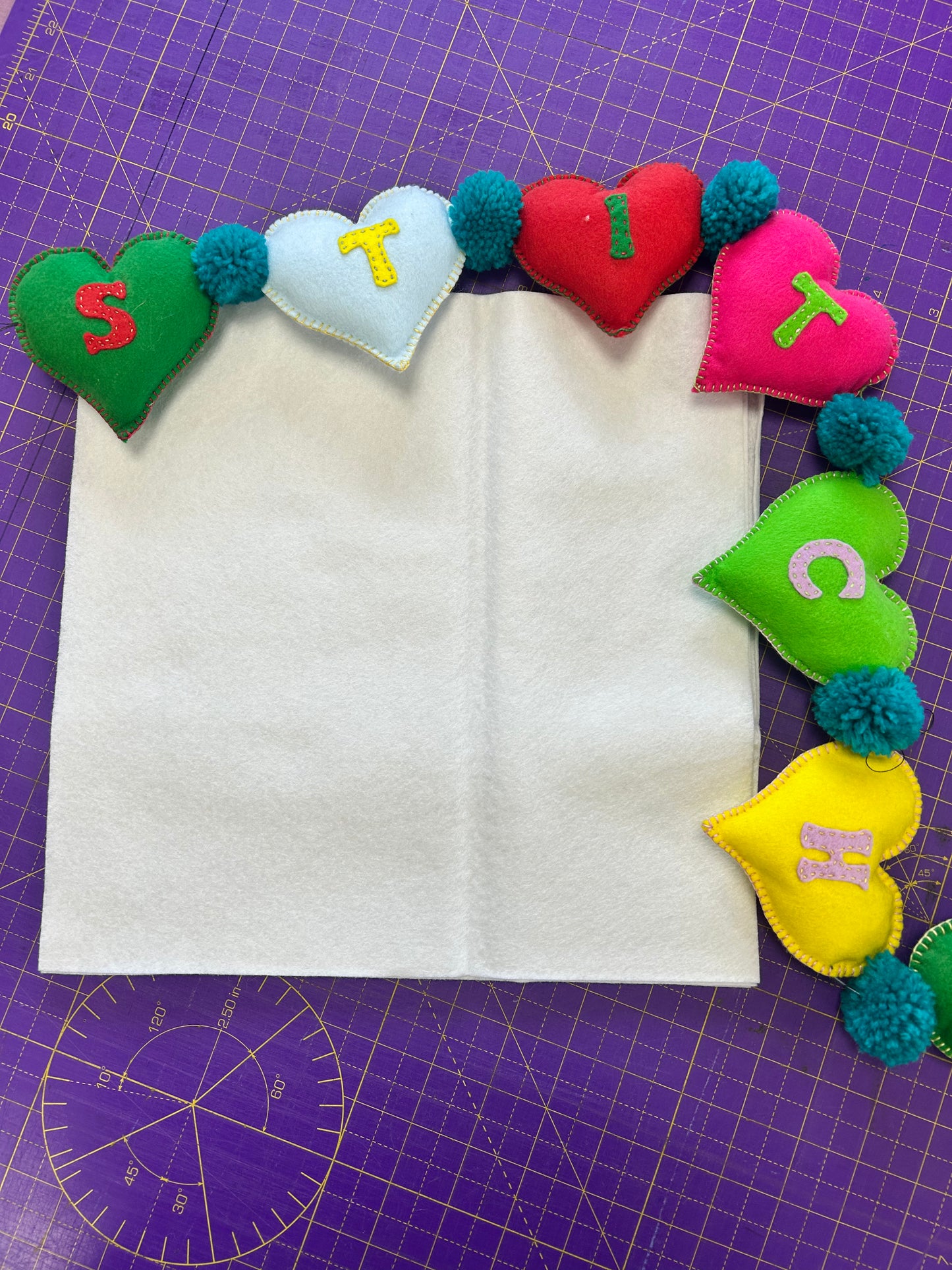 Felt Squares Wool Viscose 30 x 30cm [12 inch squares]