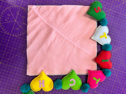 Felt Squares Wool Viscose 30 x 30cm [12 inch squares]
