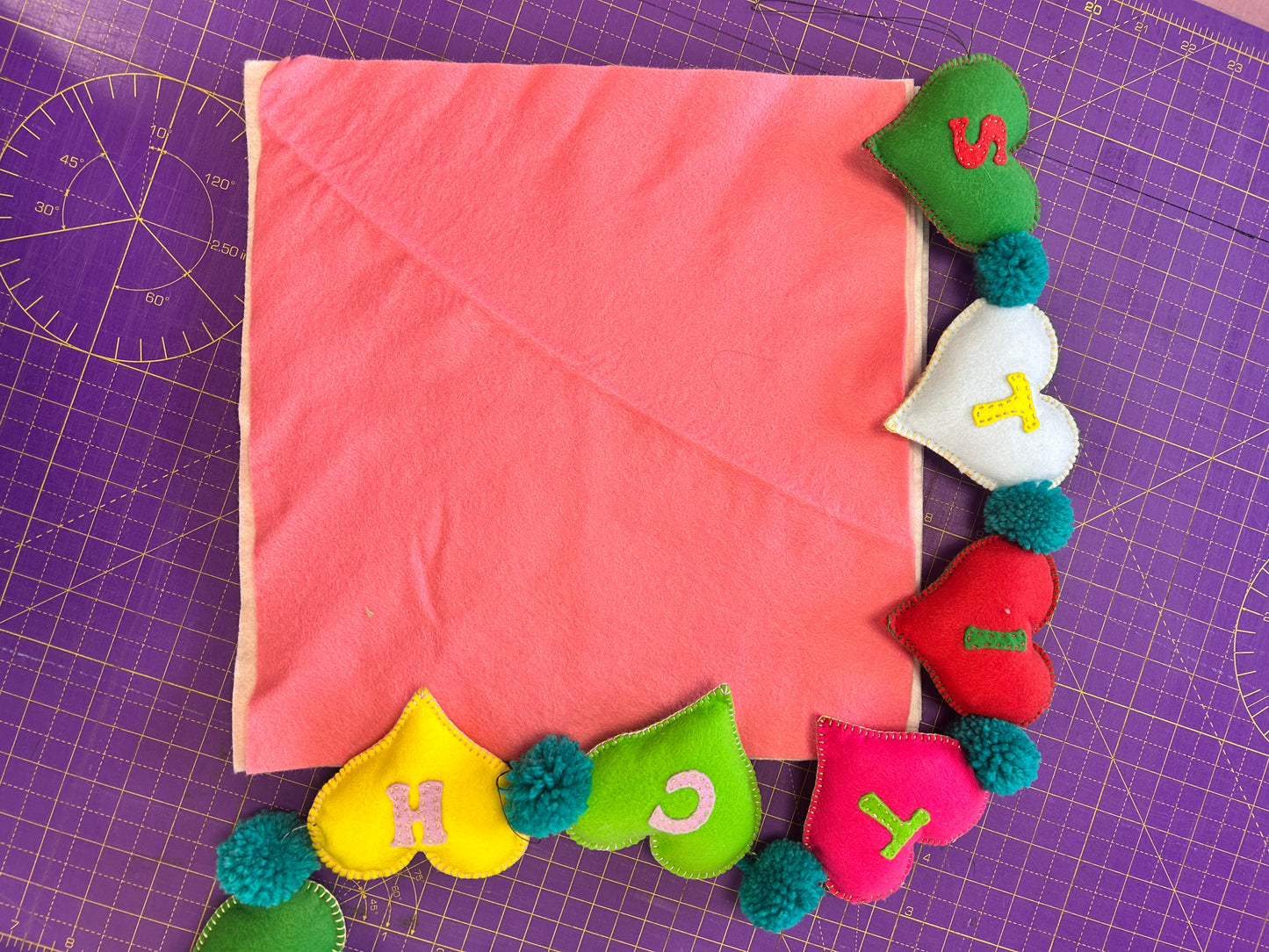 Felt Squares Wool Viscose 30 x 30cm [12 inch squares]