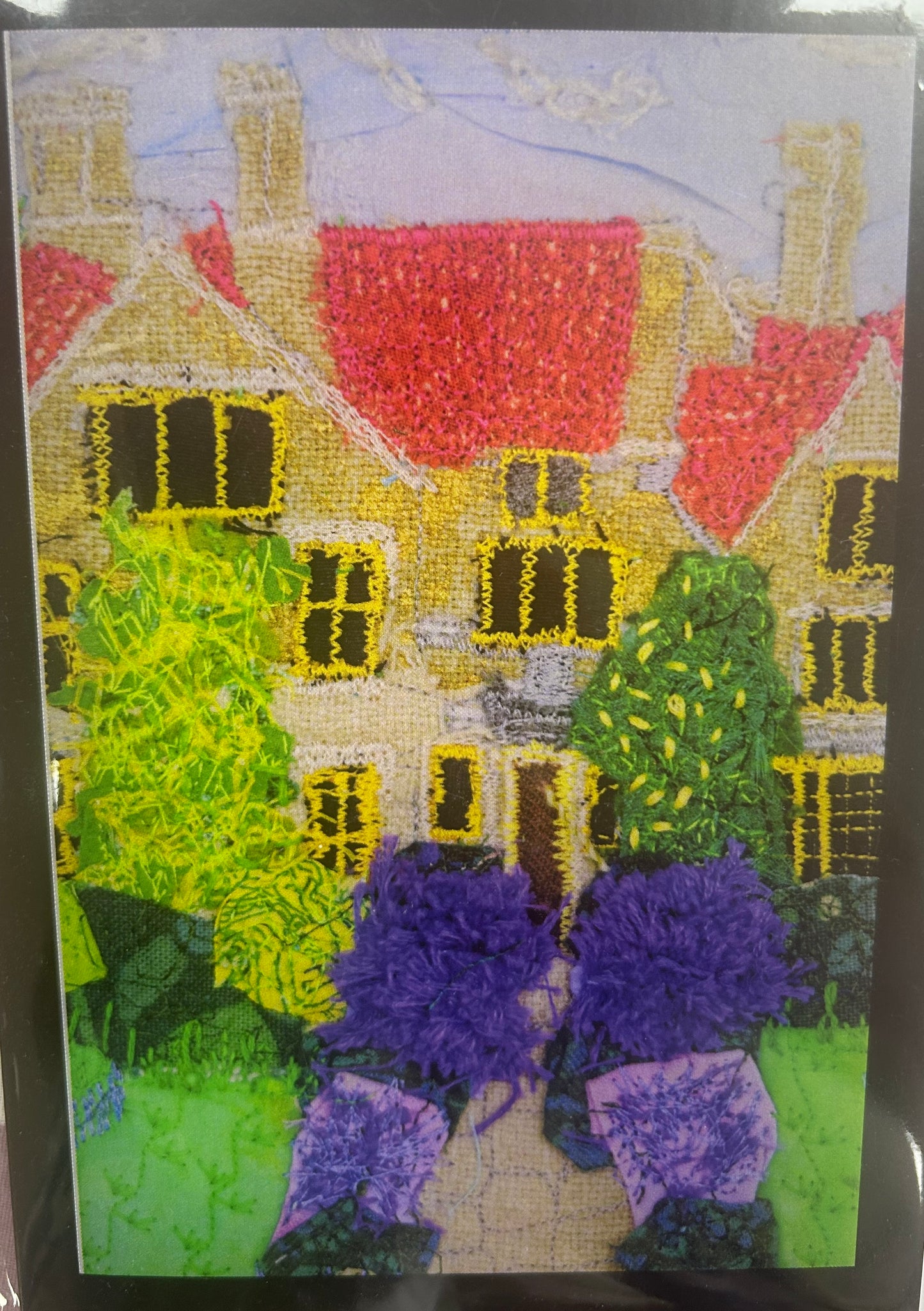 Blank Greetings card Manor House