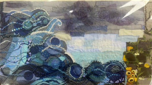 Blank Greeting Card Sea and Shore