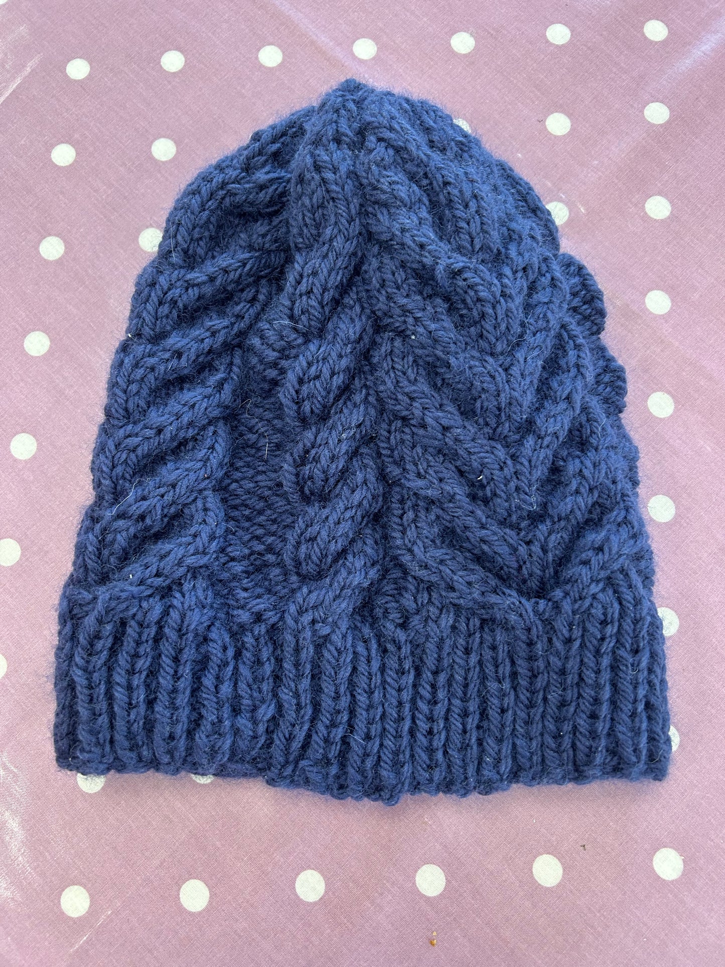 Learn to knit Cable - Hat