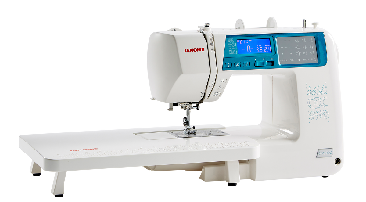 Janome 5270QDC Computerised Sewing Machine - with 270 stitches including an alphabet ***Special Purchase - Save £120***