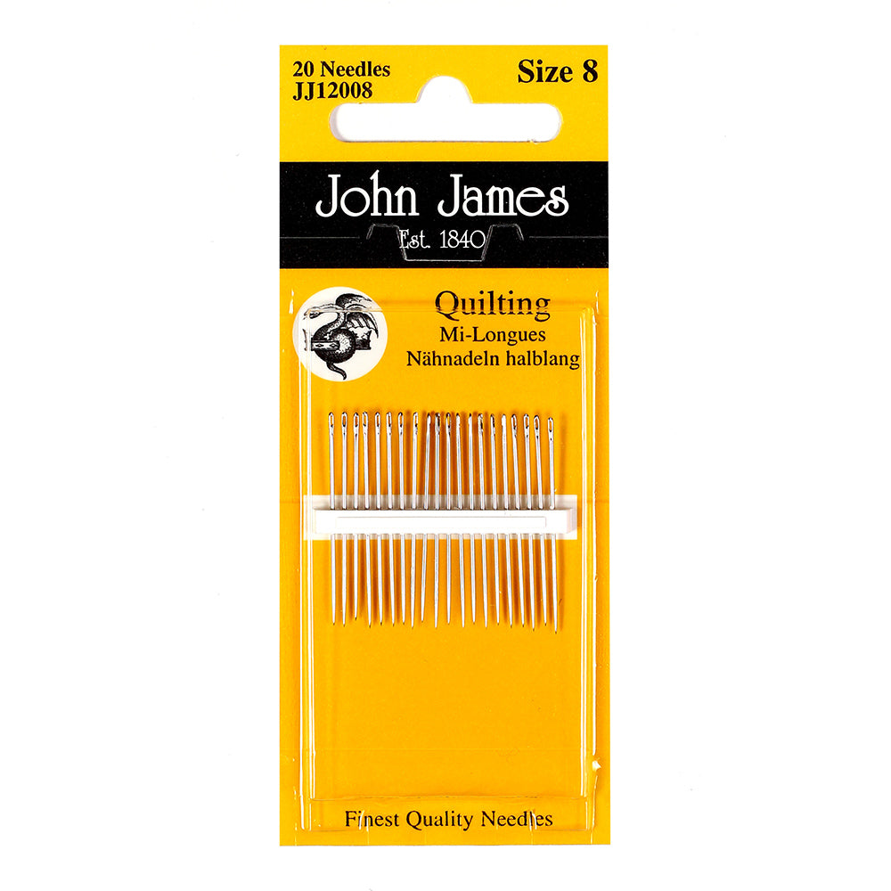 John James 20 Quilting / Betweens Needles size 7