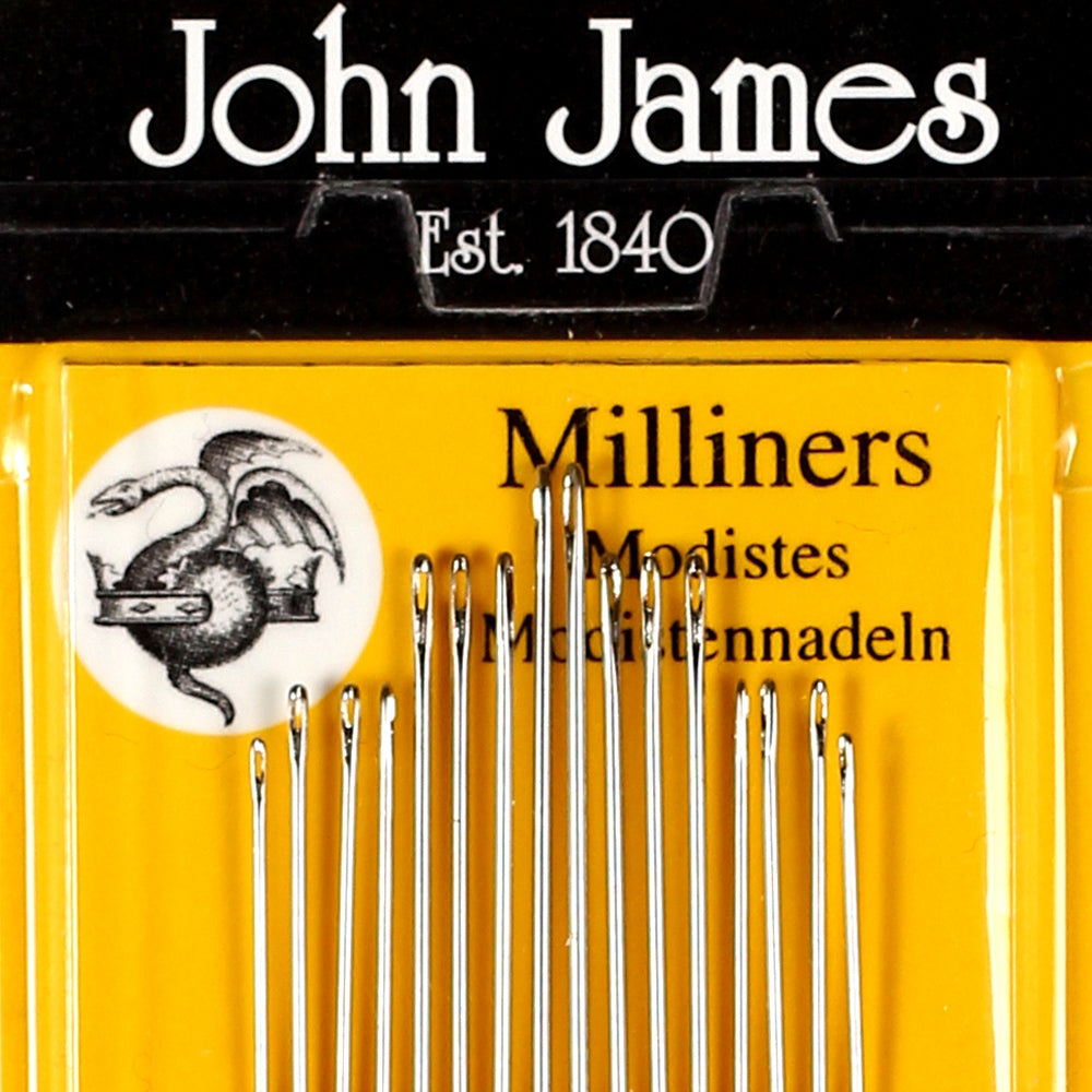 Milliners Needles size 3/9