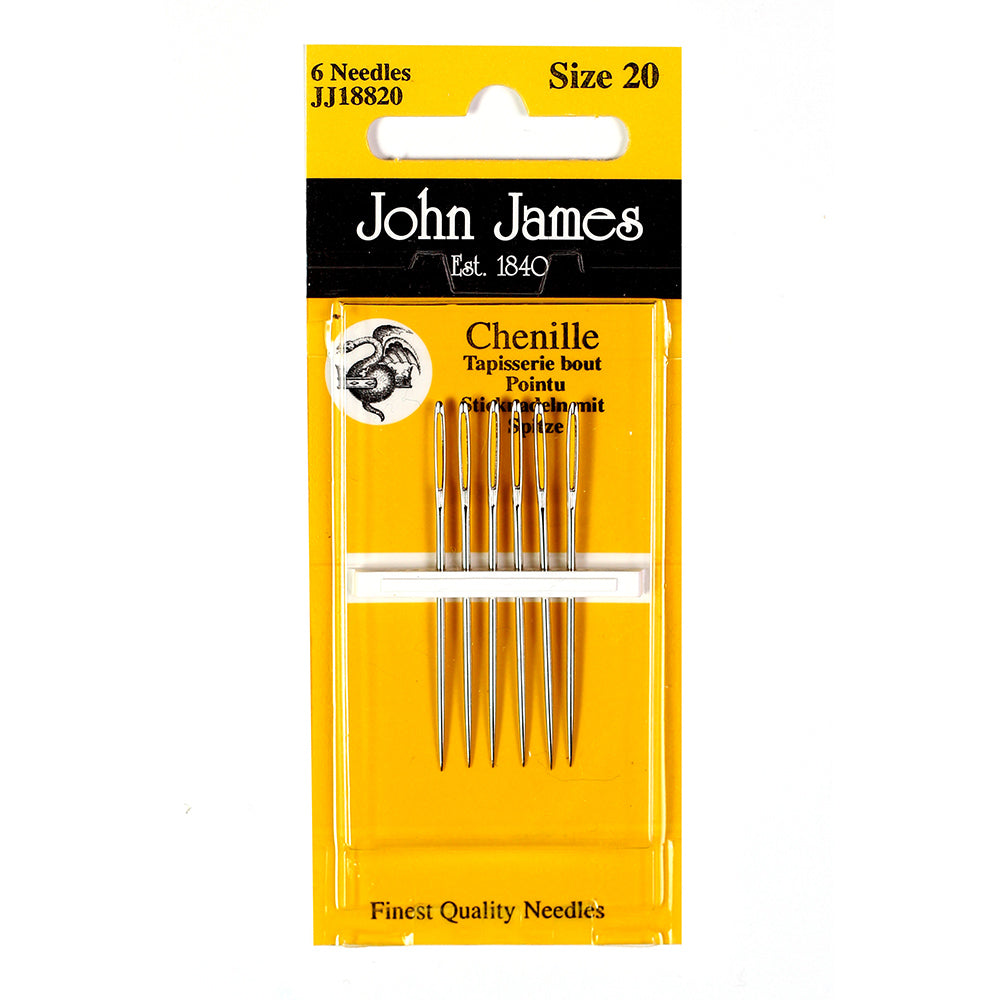 John James Chenille Sewing Needles 18/24