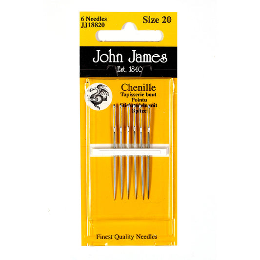 John James Chenille Sewing Needles Size 18/22