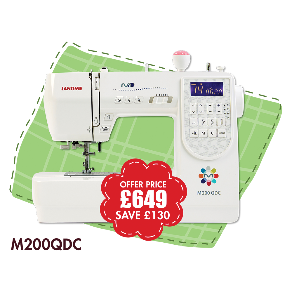 Janome 200QDC Computerised Sewing Machine ***Sale Save £130 ***
