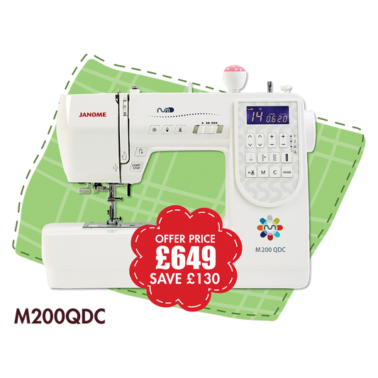 Janome 200QDC Computerised Sewing Machine ***Sale Save £130 ***