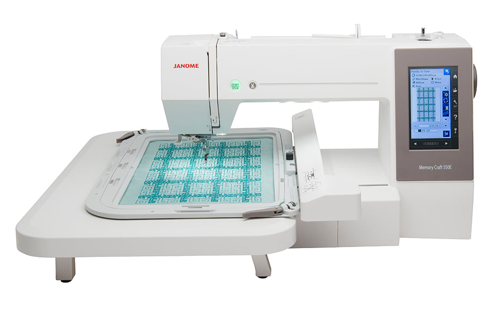 Memory Craft 550E Limited Edition Embroidery Machine ***Special Purchase - Save £220 and Free Artistic Software worth £379***