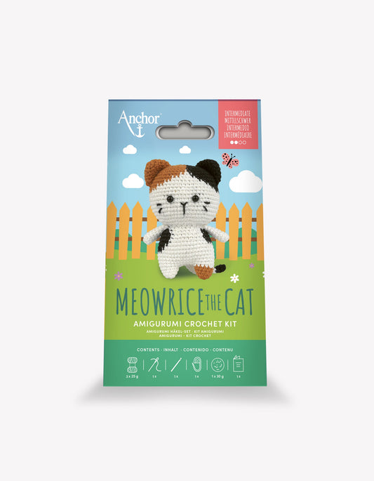 Anchor Meowrice the Cat Small Amigurumi Crochet Kit