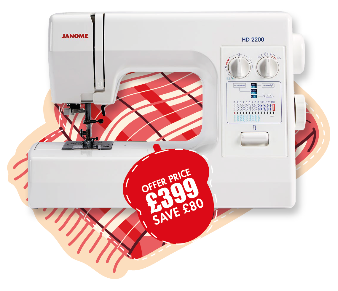 Janome HD2200 Mechanical Sewing Machine ***Special Purchase - Save £80***