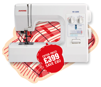 Janome HD2200 Mechanical Sewing Machine ***Special Purchase - Save £80***
