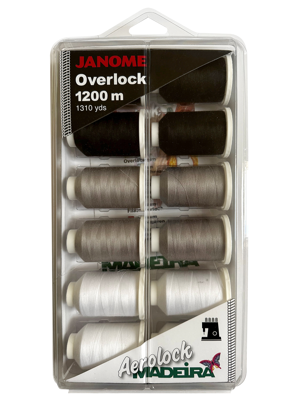 Janome AT2000D Air Thread Overlocker with 2, 3 or 4 thread overlock and rolled hem ***Special Purchase - Save £300 and Free Maderia Threads worth £40+***