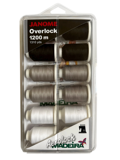 Janome AT2000D Air Thread Overlocker with 2, 3 or 4 thread overlock and rolled hem ***Special Purchase - Save £300 and Free Maderia Threads worth £40+***