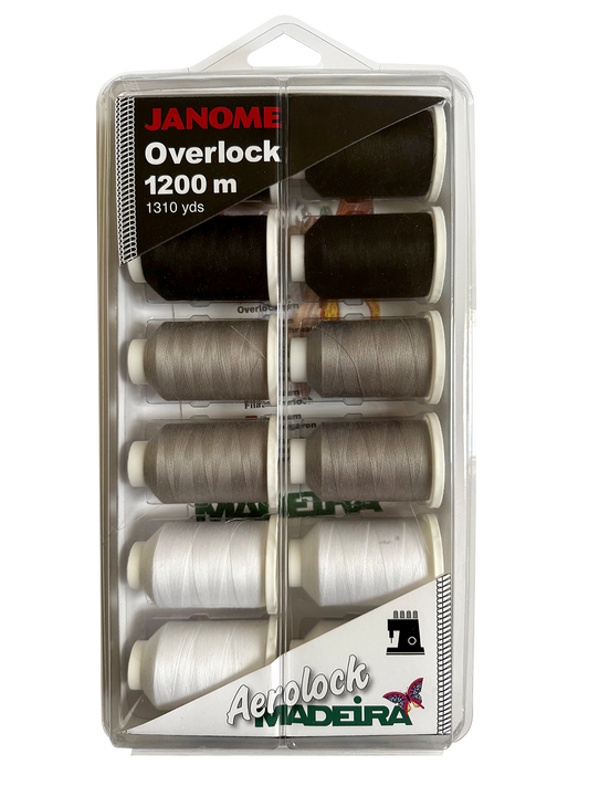 Janome AT2000D Air Thread Overlocker with 2, 3 or 4 thread overlock and rolled hem ***Special Purchase - Save £300 and Free Maderia Threads worth £40+***