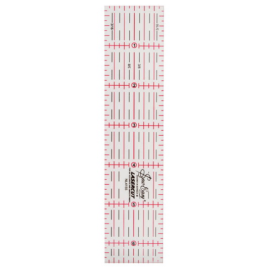 Patchwork Ruler 6.5 x 1.5 inches