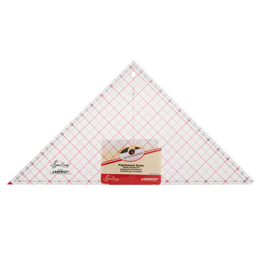 Patchwork Triangle Ruler 12 1/2  x 12 7/8 inches