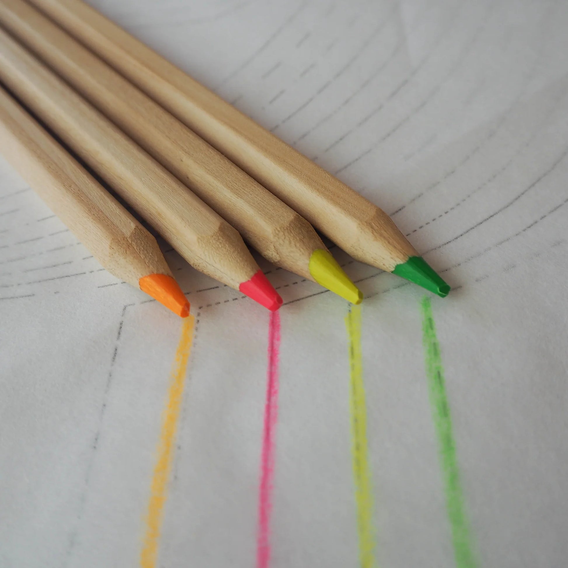 Eco Highlighter Pencil Set of 4