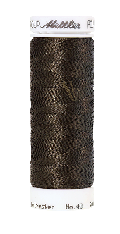 Mettler POLY SHEEN 40 200m Embroidery Thread 0465 - Umber