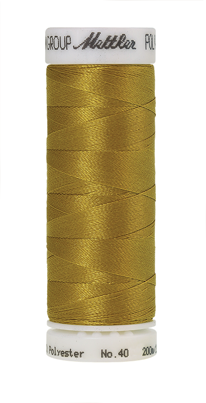Mettler POLY SHEEN 40 200m Embroidery Thread 0542 - Ochre