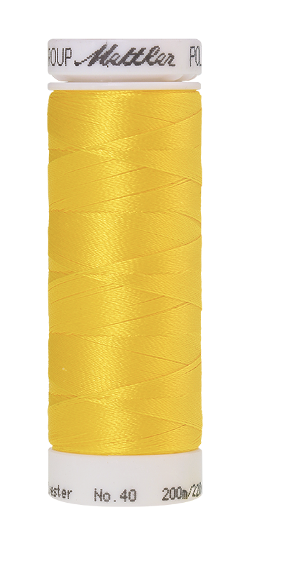 Mettler POLY SHEEN 40 200m Embroidery Thread 0600 - Citrus