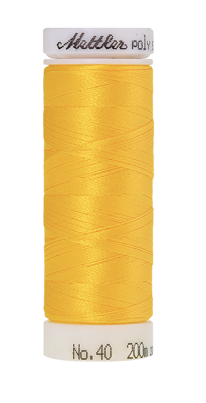 Mettler POLY SHEEN 40 200m Embroidery Thread 0605 - Daisy