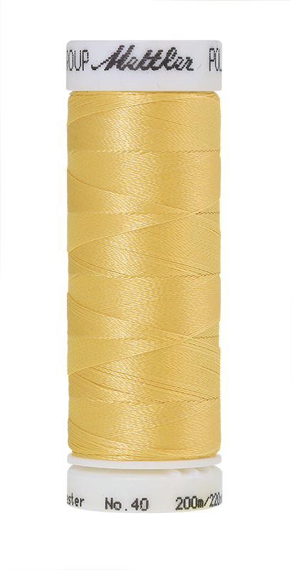 Mettler POLY SHEEN 40 200m Embroidery Thread 0640 - Parchment
