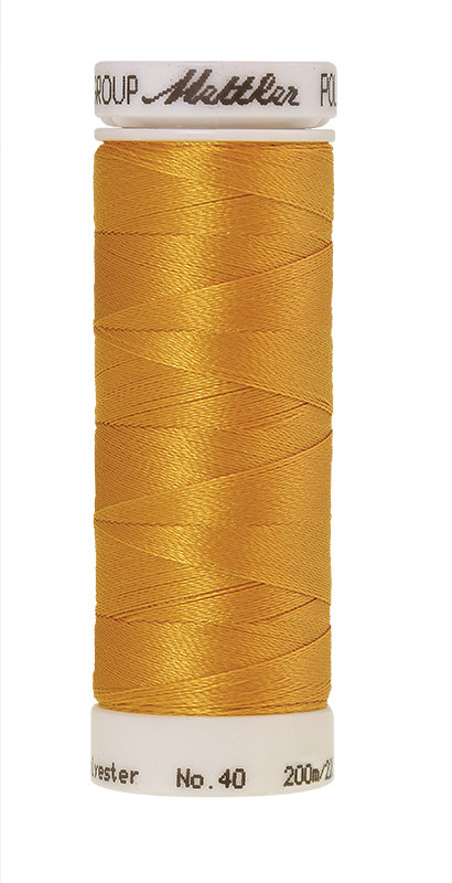 Mettler POLY SHEEN 40 200m Embroidery Thread 0704 - Gold