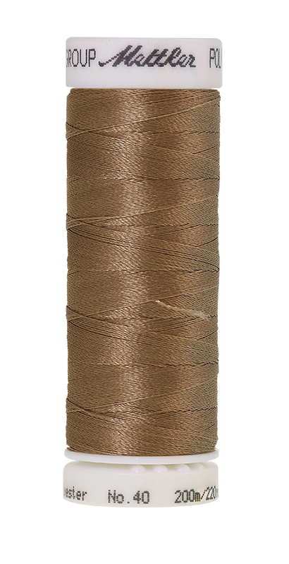 Mettler POLY SHEEN 40 200m Embroidery Thread 0722 - Khaki