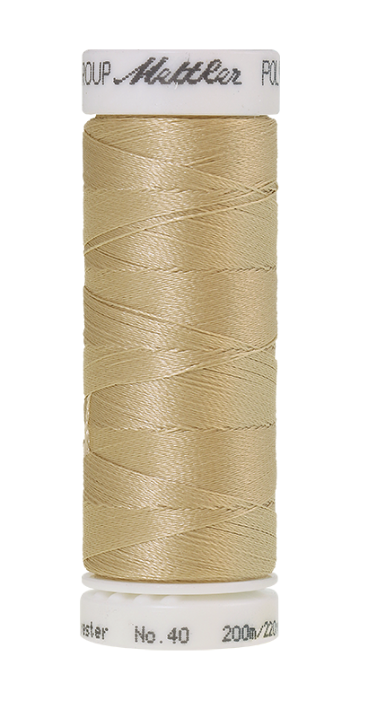 Mettler POLY SHEEN 40 200m Embroidery Thread 0761 - Oat