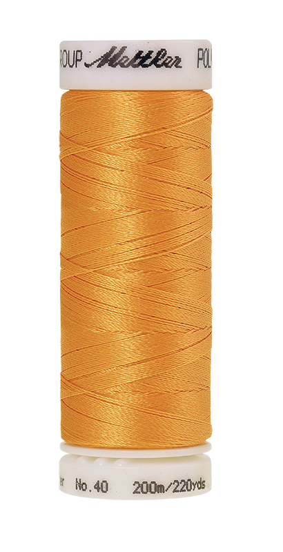 Mettler POLY SHEEN 40 200m Embroidery Thread 0811 - Candlelight