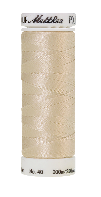 Mettler POLY SHEEN 40 200m Embroidery Thread 0870 - Muslin