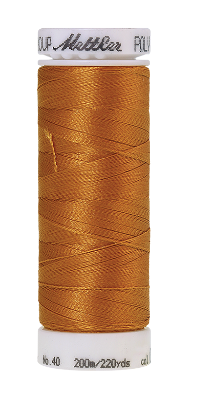 Mettler POLY SHEEN 40 200m Embroidery Thread 0922 - Ashley Gold
