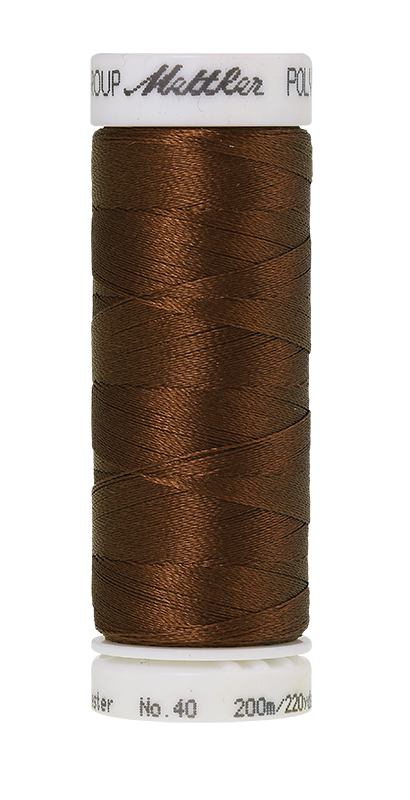 Mettler POLY SHEEN 40 200m Embroidery Thread 0933 - Redwood