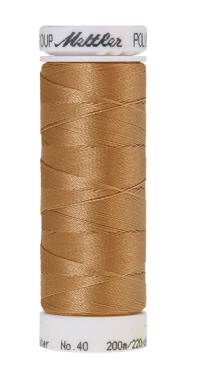 Mettler POLY SHEEN 40 200m Embroidery Thread 0934 - Fawn