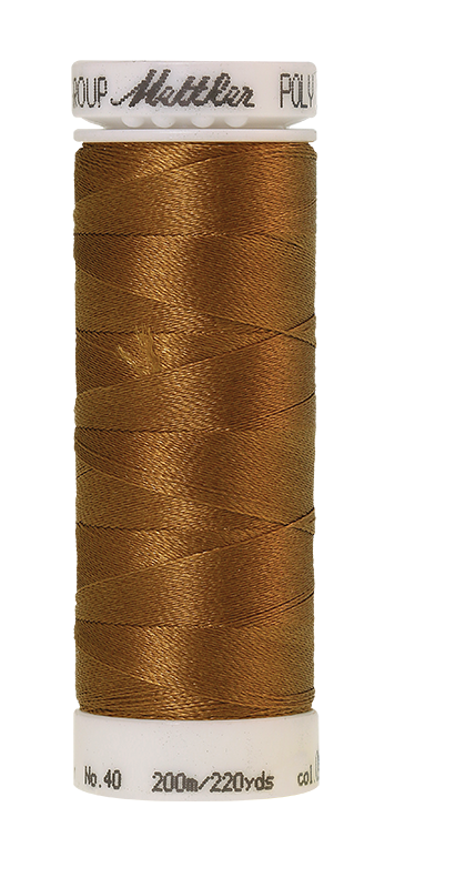 Mettler POLY SHEEN 40 200m Embroidery Thread 0941 - Golden Grain