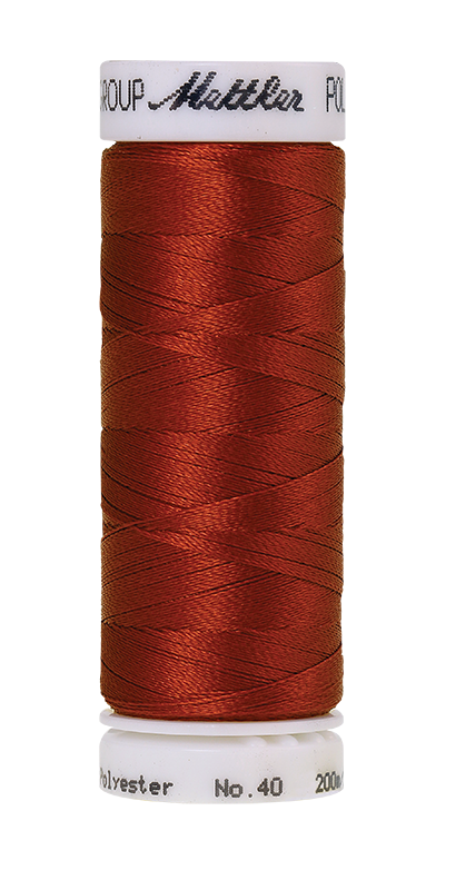 Mettler POLY SHEEN 40 200m Embroidery Thread 1334 - Spice