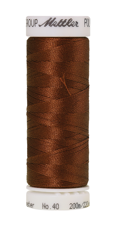 Mettler POLY SHEEN 40 200m Embroidery Thread 1342 - Rust