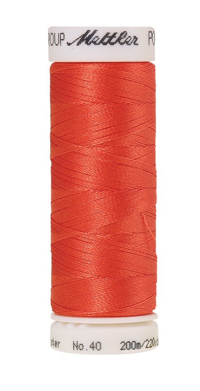 Mettler POLY SHEEN 40 200m Embroidery Thread 1521 - Flamingo