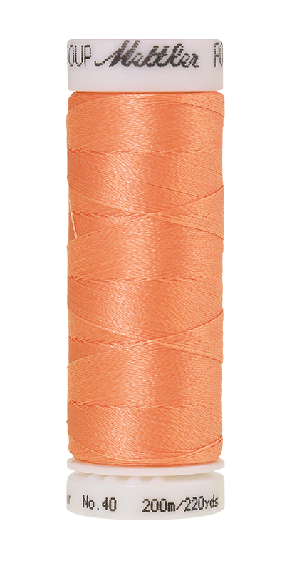 Mettler POLY SHEEN 40 200m Embroidery Thread 1551 - Pink Clay