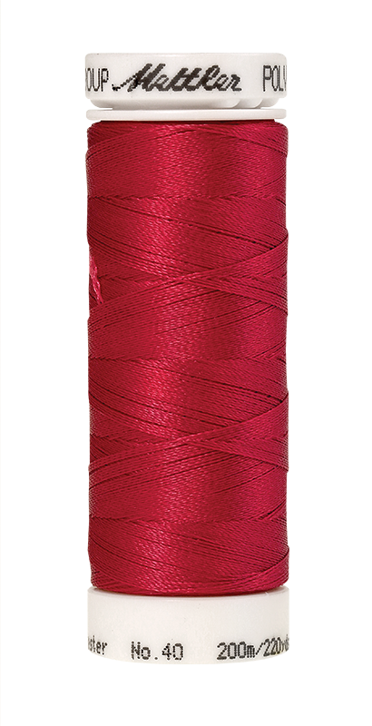 Mettler POLY SHEEN 40 200m Embroidery Thread 1805 - Strawberry