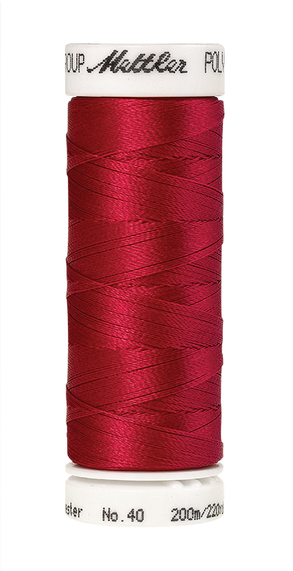 Mettler POLY SHEEN 40 200m Embroidery Thread 1900 - Geranium