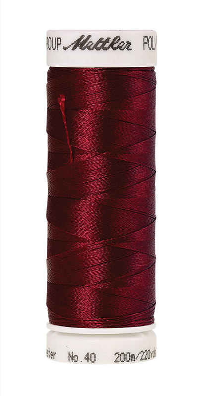 Mettler POLY SHEEN 40 200m Embroidery Thread 1912 - Winterberry