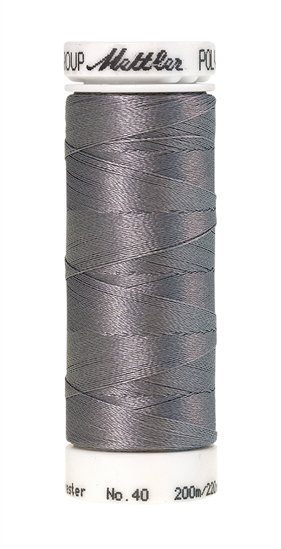 Mettler POLY SHEEN 40 200m Embroidery Thread 1972 - Asphalt