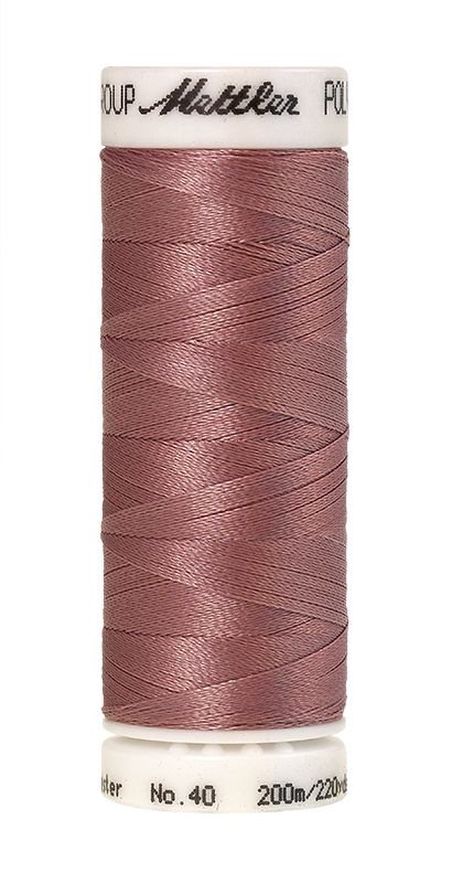 Mettler POLY SHEEN 40 200m Embroidery Thread 2051 - Teaberry