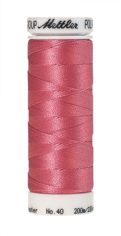 Mettler POLY SHEEN 40 200m Embroidery Thread 2152 - Heather Pink