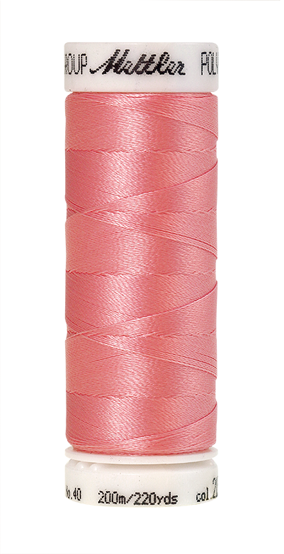 Mettler POLY SHEEN 40 200m Embroidery Thread 2155 - Pink Tulip