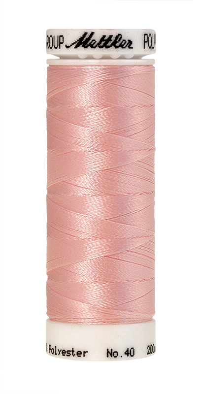 Mettler POLY SHEEN 40 200m Embroidery Thread 2171 - Blush