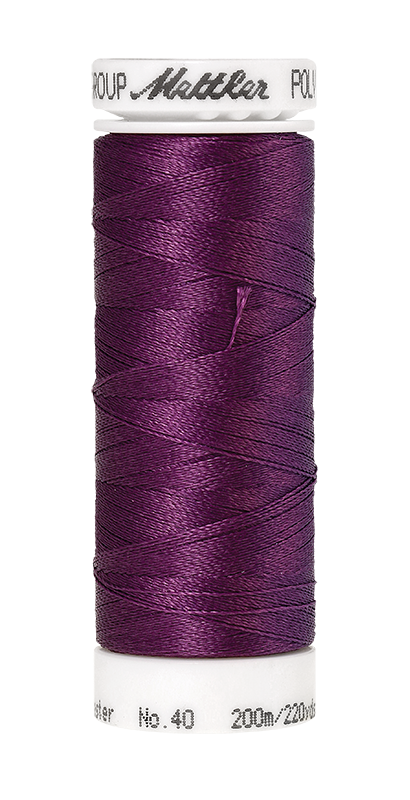 Mettler POLY SHEEN 40 200m Embroidery Thread 2600 - Dusty Grape